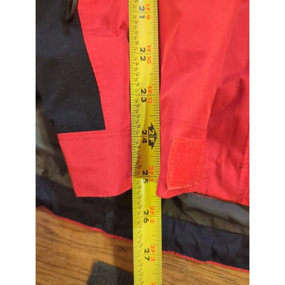 VTG 90s The North Face Red Black Gortex Mountain Lite Jacket Men's Medium - Picture 7 of 9